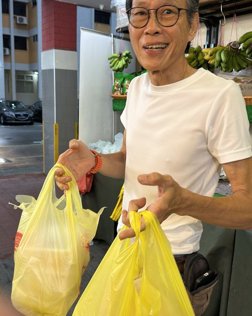DatoDurian customer with the durian